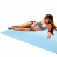 Aga Plážová pikniková deka XXL 200x200cm Modrá