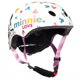 SPORTOVNÍ HELMA MINNIE BÍLÁ