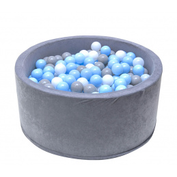 Aga Suchý bazén 90x40 cm s míčky 839