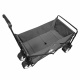 Aga Skládací přepravní vozík MR4611 Tmavě šedý
