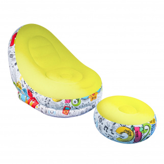 Aga Nafukovací křeslo s podnožníkem DS2507