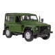 Land Rover Defender zelený RASTAR 1:14 model Autíčko na dálkové ovládání + 2,4 GHz dálkové ovládání + Manuální otevírání dveří