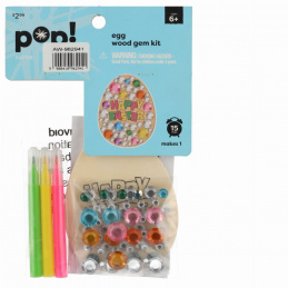 Velikonoční kreativní sada dřevěné vejce