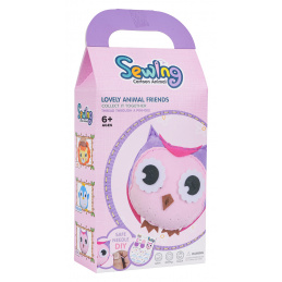 Sada Vytvoř si svého plyšáka Sova