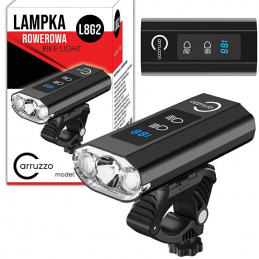 L8G2 CYKLISTICKÁ LAMPA CREE 1200 SV. DLOUHÉ/KRÁTKÉ