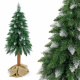Aga Vánoční stromeček 180 cm s kmenem