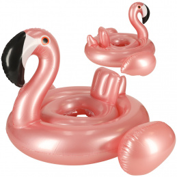 Aga Nafukovací kruh se sedátkem pro děti Flamingo
