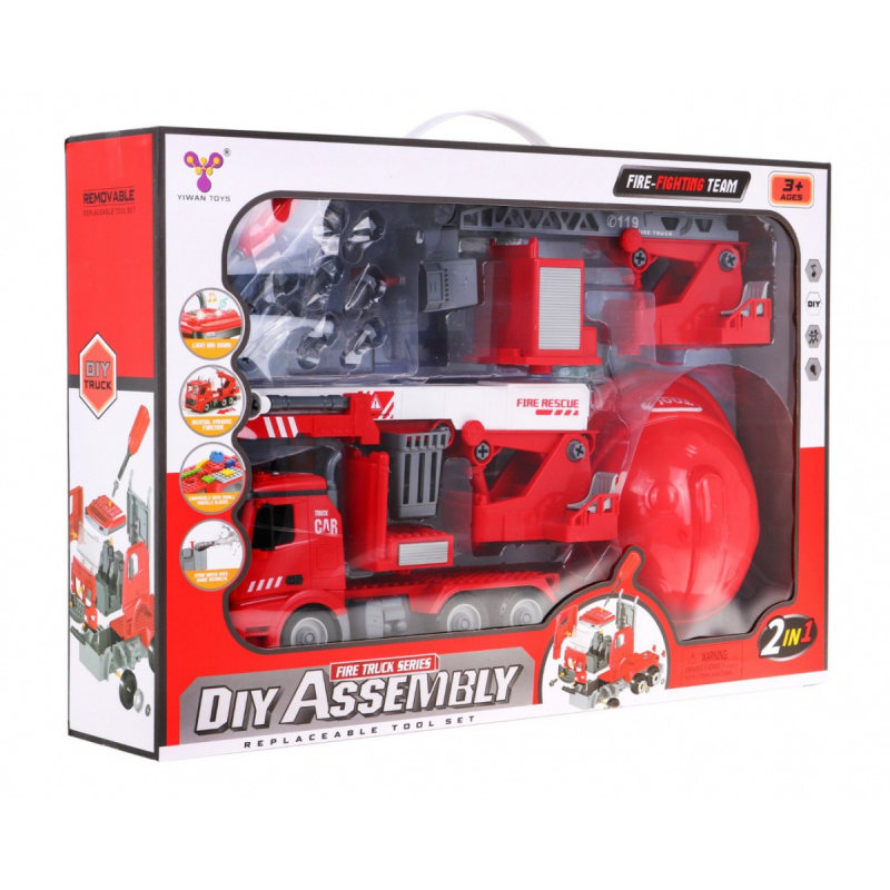 Hasičské auto 2v1 Přilba