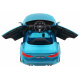 BMW X6M Elektrické dětské auto Modrá barva + dálkové ovládání + EVA + pomalý start + audio + LED dioda