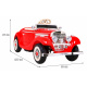 Mercedes Benz Retro 540A pro děti Červená + režim "Rodič" + dálkové ovládání + audio panel + LED dioda
