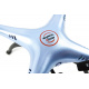 SYMA X5HW 2,4GHz RC Dron Wi-Fi Kamera Modrá