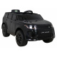Land Rover Discovery Sport pro děti černý + dálkové ovládání + pomalý start + funkce kolébky + MP3 LED