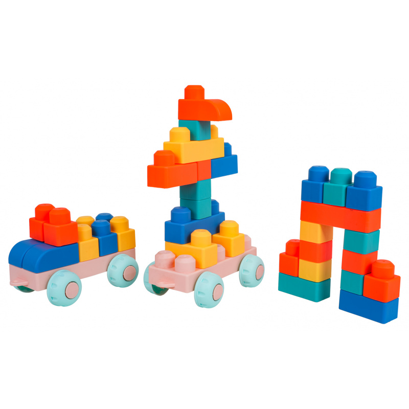 Sada Měkkých Kostek 45 ks.