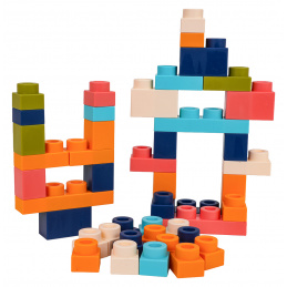 Sada Měkkých Kostek 44ks. + Opakování Tygrík