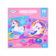 Magnetické puzzle s jednorožcem 40 ZA4269