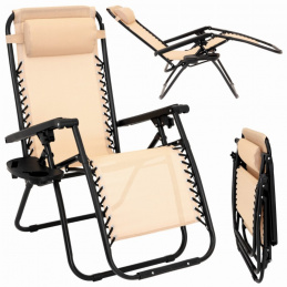 Skládací zahradní lehátko na pláž turistické