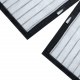 Síť proti hmyzu s magnety 80/90/100 x 210/220 cm Černá Malatec 12523