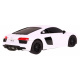 Audi R8 bílé RASTAR 1:24 Auto na dálkové ovládání + 2,4 GHz dálkové ovládání