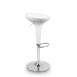 Aga Barová židle Bílá - 6DAZ030 - 2. JAKOST