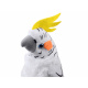 Plyšák Papoušek Bílý 17cm 13574