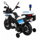 Policejní motocykl BMW F850 GS s dětskou baterií + pomocná kola + siréna + světla + 2 kufry + startování zdarma