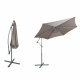 Linder Exclusiv Zahradní slunečník konzolový 300 cm Šedohnědý