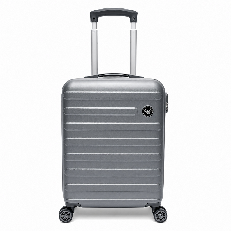 Linder Exclusiv Cestovní kufr 40x20x55 cm Šedý