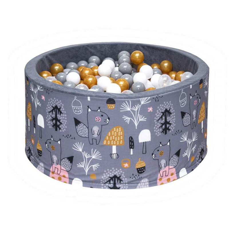 Aga Suchý bazén 90x40 cm s míčky AX4