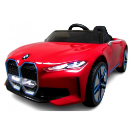 AUDI BMW i4 Red Battery Car EVA Leather Pilot