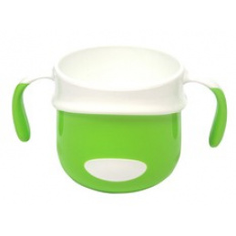 Tréninkový hrnek s uchy 240 ml 4m+ POUPY