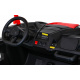ATV Závodní bugina pro 2 děti Červená + pohon 4x4 + dálkové ovládání + pomalý start + MP3 LED