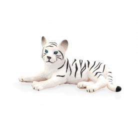 Mojo Animal Planet Tygr bílý mládě ležící
