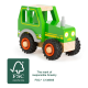 Small Foot Dřevěný traktor zelený