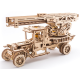 Ugears 3D dřevěné mechanické puzzle UGM-11 Náklaďák s požárním žebříkem