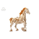 Ugears 3D dřevěné mechanické puzzle Kůň