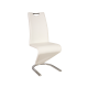 Signal Jídelní židle H-090 chrom Bílá