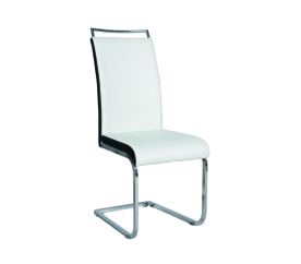 Signal Jídelní židle H441 Bílá/Černá