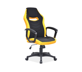 Signal Kancelářská židle Camaro Černá/Žlutá