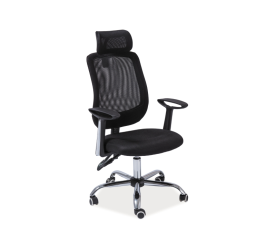 Signal Kancelářská židle Q-118 Černá