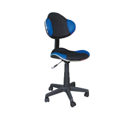 Signal Kancelářská židle Q-G2 Modrá/Černá