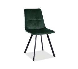 Signal Jídelní židle TOLEDO Černá Mat / Zelená 78
