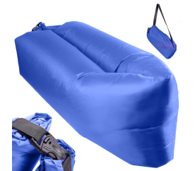 Aga Nafukovací vak Lazy bag 230x70cm modrá