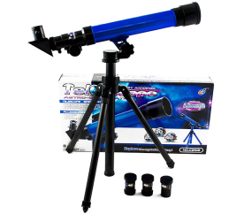 Aga Dětský teleskop 50mm Modrý