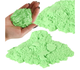 Aga Magický tekutý písek 1kg Zelený