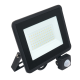 LED reflektor IVO s čidlem PIR - 50W - IP65 - 4250Lm - teplá bílá - 3000K