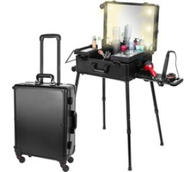 Kufr se zrcadlem - kosmetický stolek