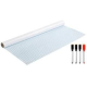 Samolepicí tabule na křídy + fixy 200x45cm Bílá ISO 8489