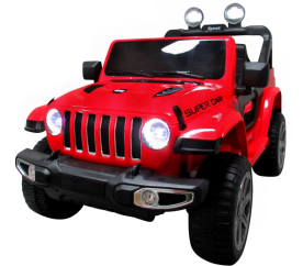 R-Sport Velký Jeep X4 4x4 Červený