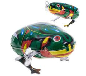 Kovová skákací žába ZA2235