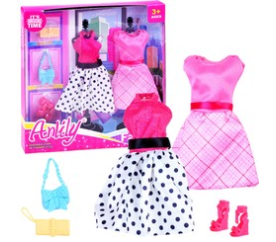 Šaty pro panenky Anlily ZA2463